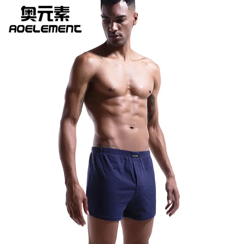 2 PCS BREATHABLE COTTON BOXERS