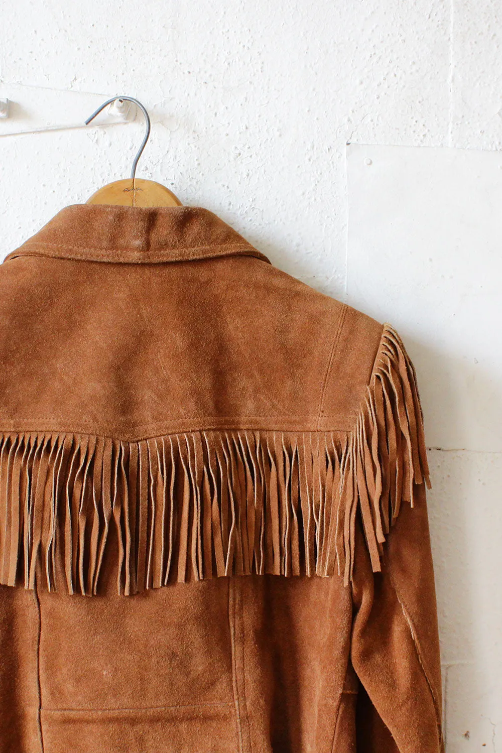 70s Sahara Fringe Coat S