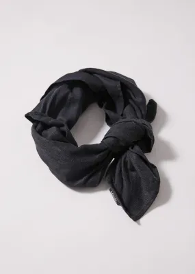 Afends Womens Madda - Hemp Scarf - Black