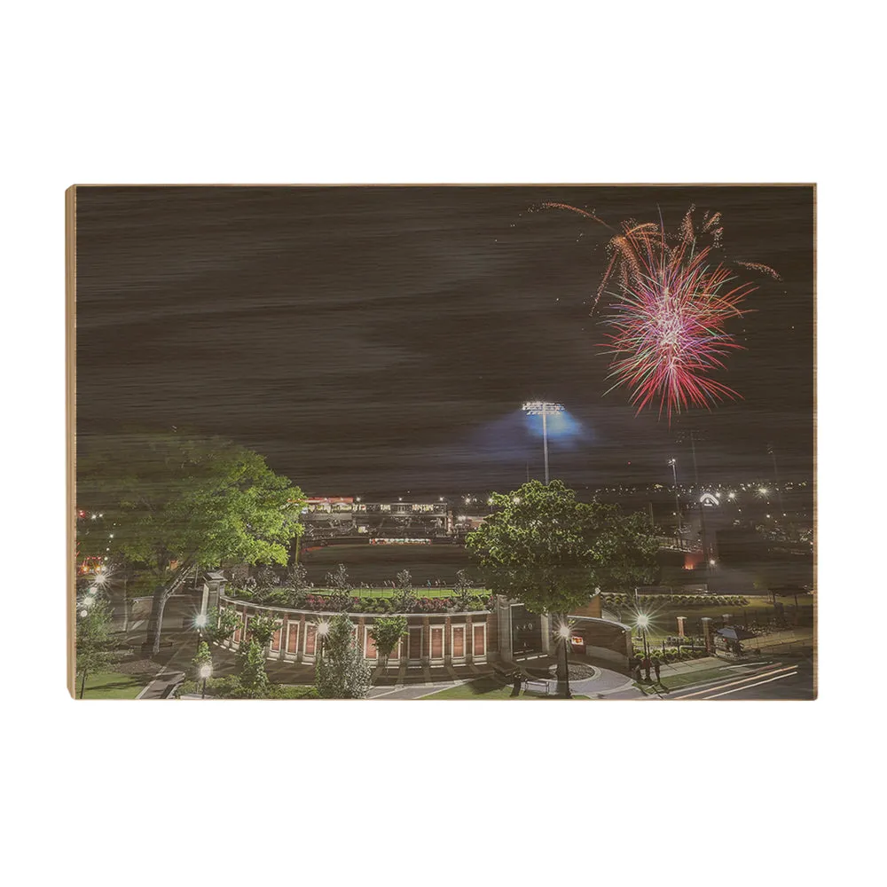 Alabama Crimson Tide - Fireworks over Sewell-Thomas Stadium