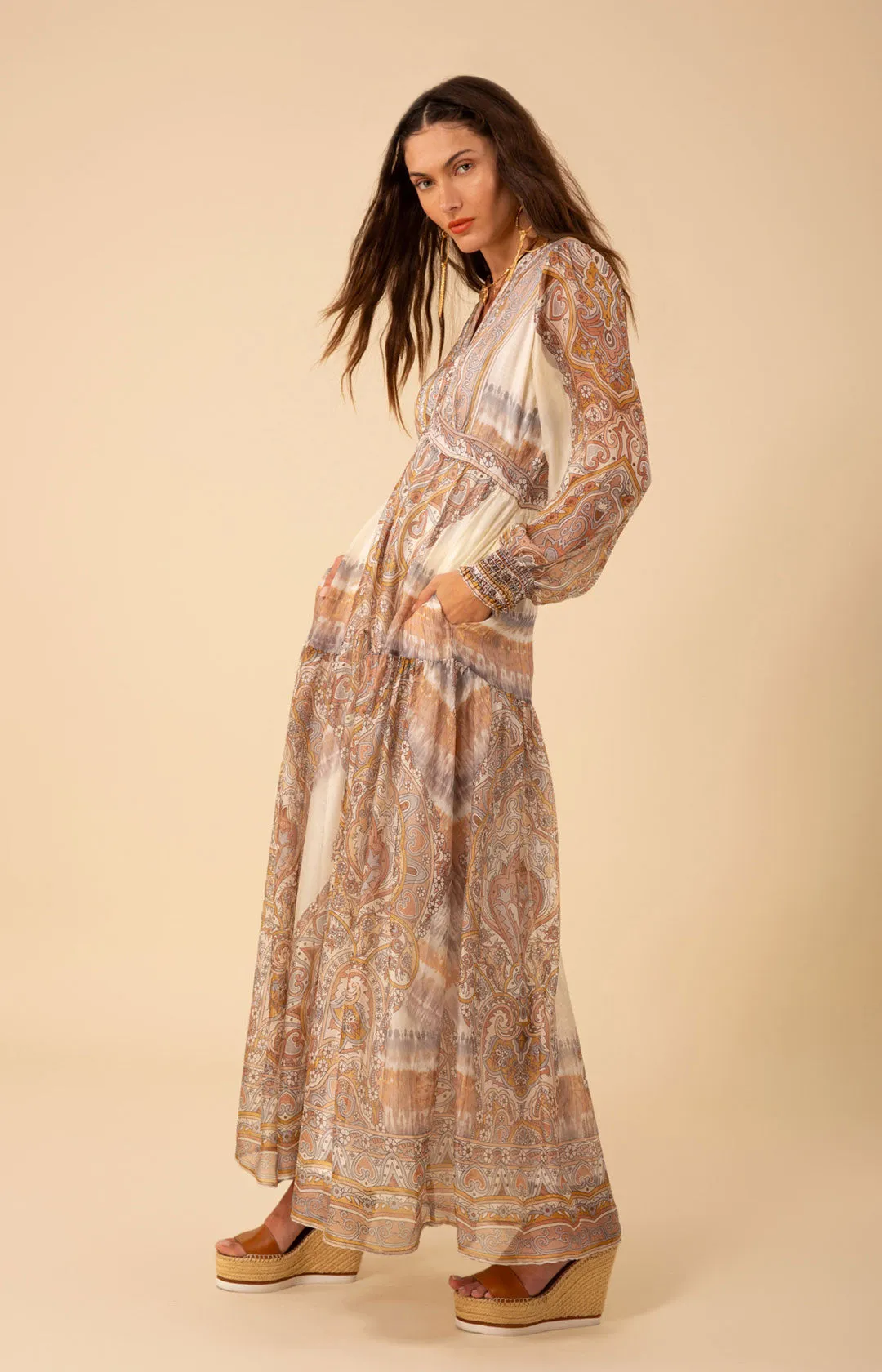 Allison Chiffon Maxi Dress