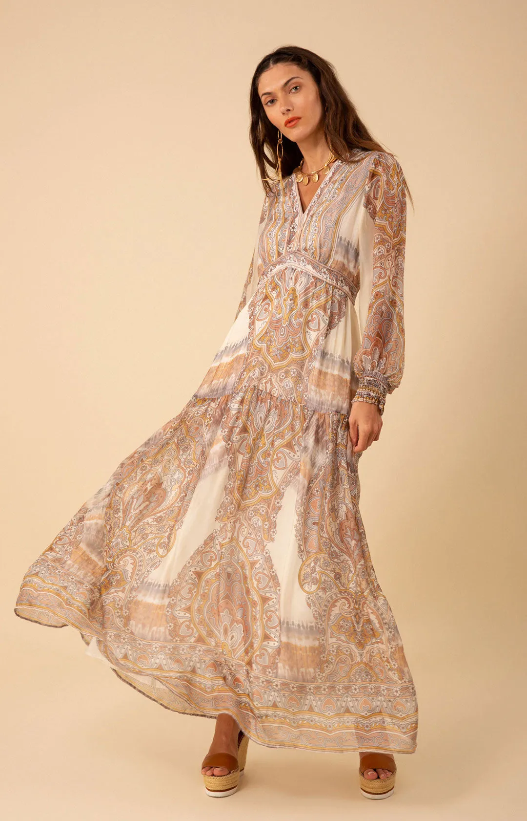 Allison Chiffon Maxi Dress