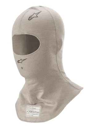 ALPINESTARS 4754220_11_OS RACE v3 BALACLAVA, FIA 8856-2018, gray, one size