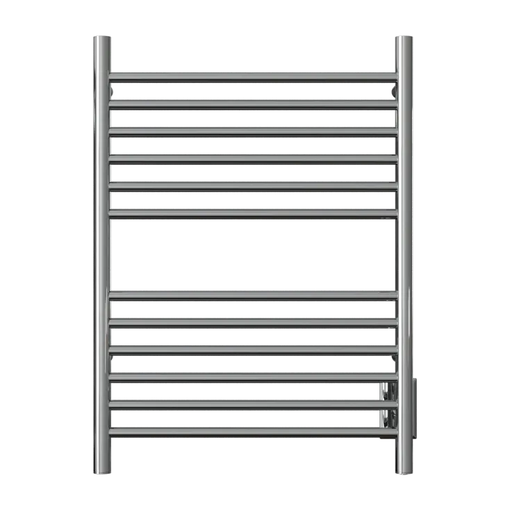 Amba Cape 2332 12 Straight Bar Hardwired and Plug In Towel Warmer - 23.87"w x 31.5"h