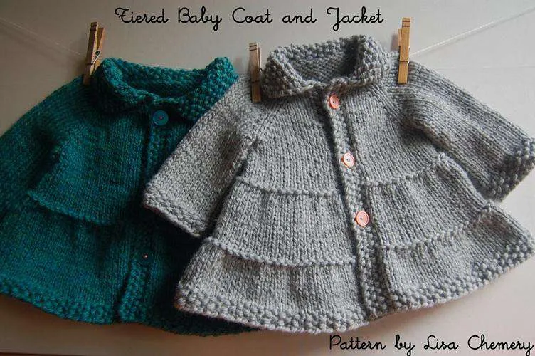 Baby   Toddler Tiered Coat and Jacket by Lisa Chemery