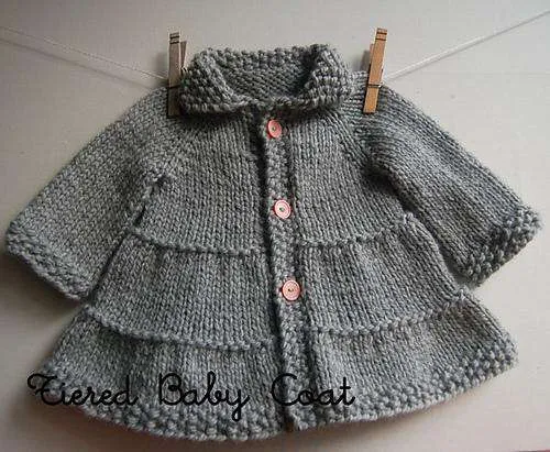 Baby   Toddler Tiered Coat and Jacket by Lisa Chemery