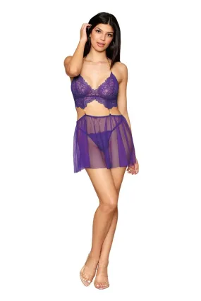 Babydoll and G-String - One Size -