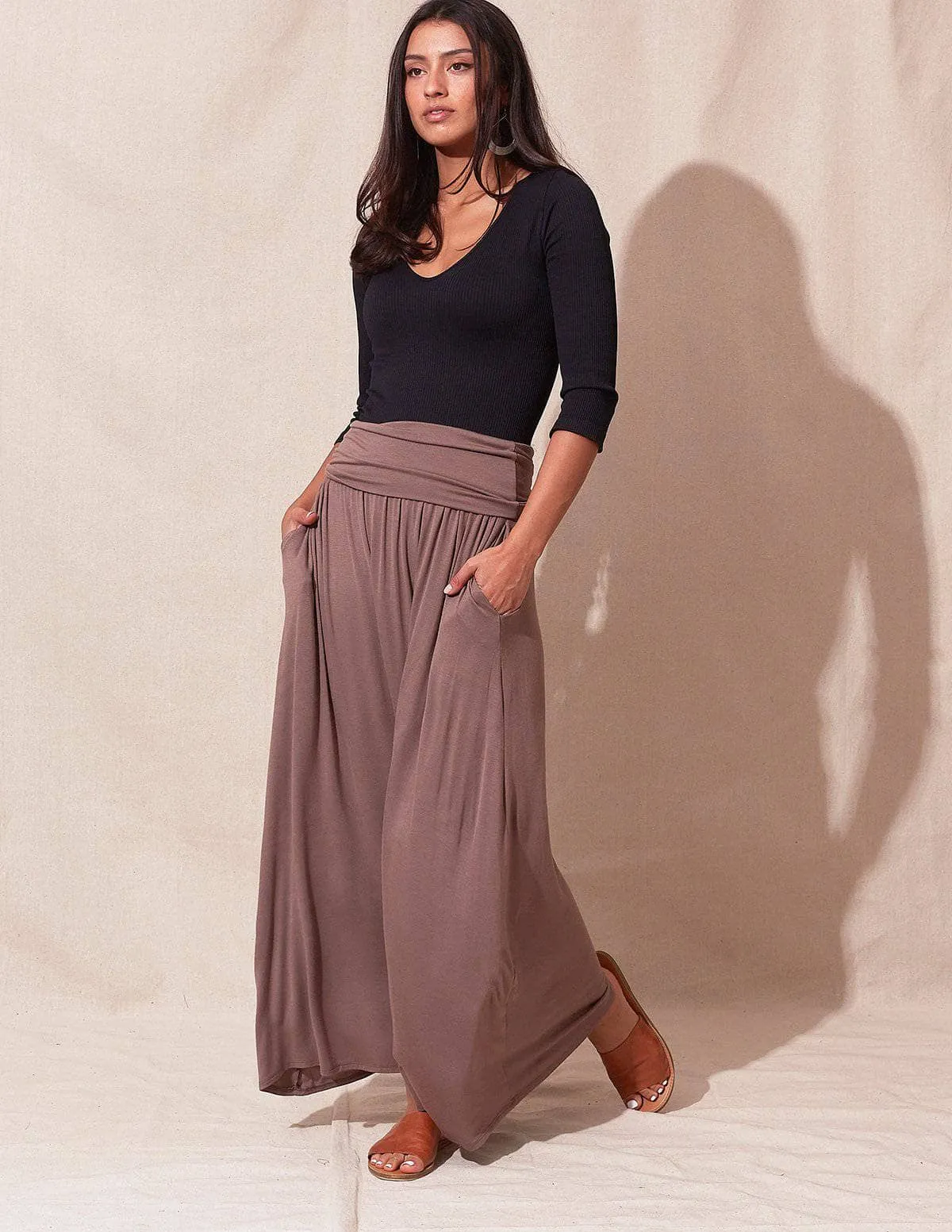 Bamboo Maxi Skirt