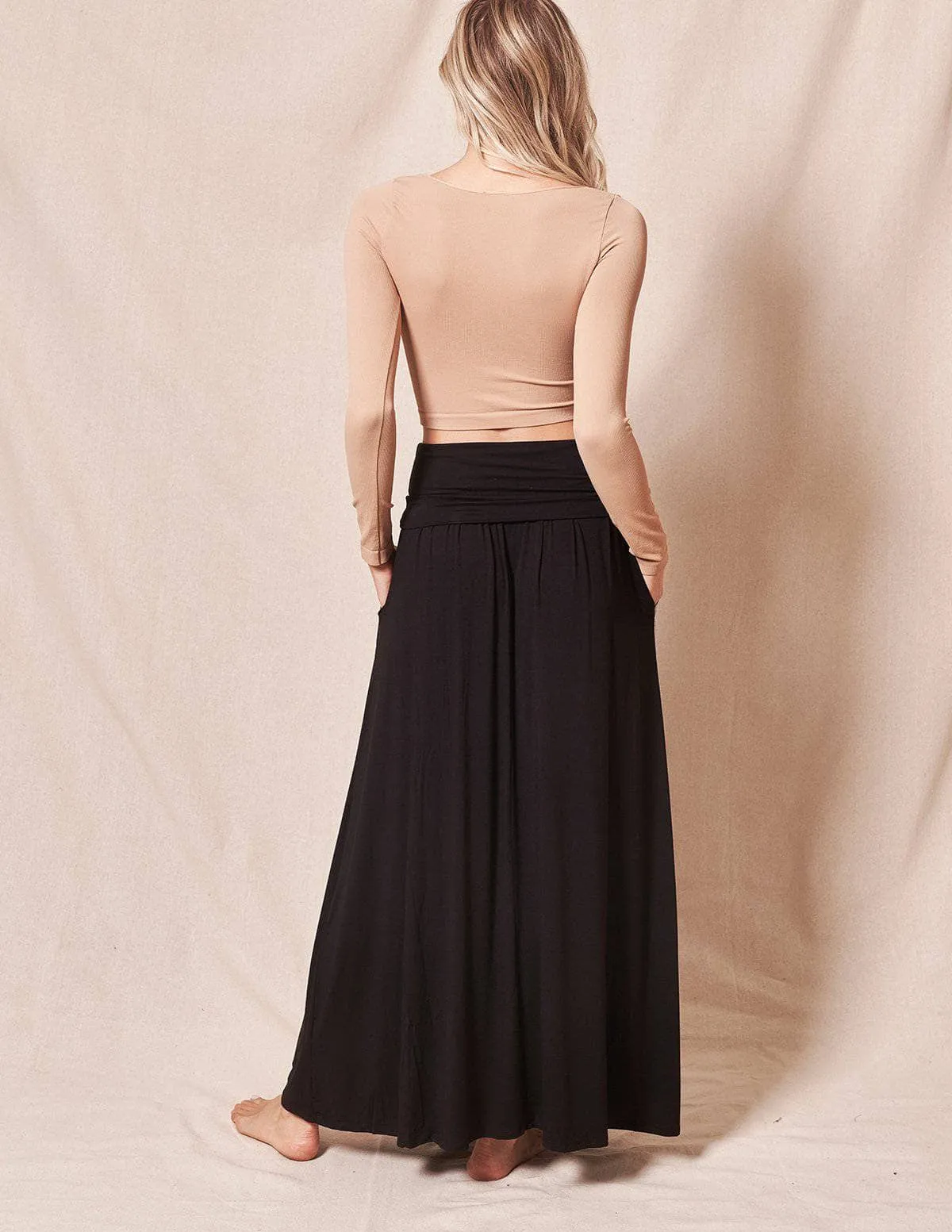 Bamboo Maxi Skirt