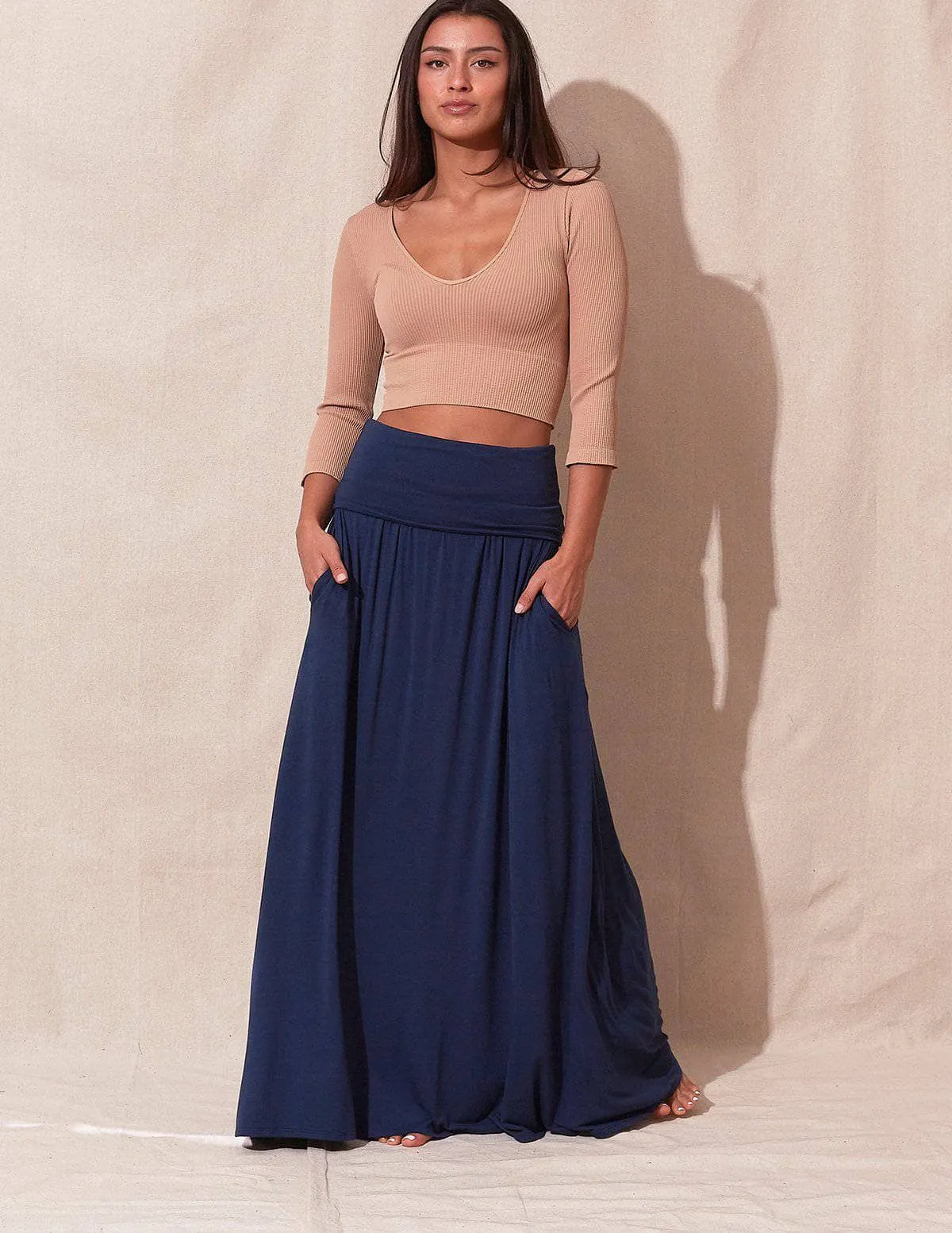 Bamboo Maxi Skirt