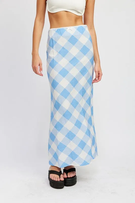 BIAS MAXI SKIRT