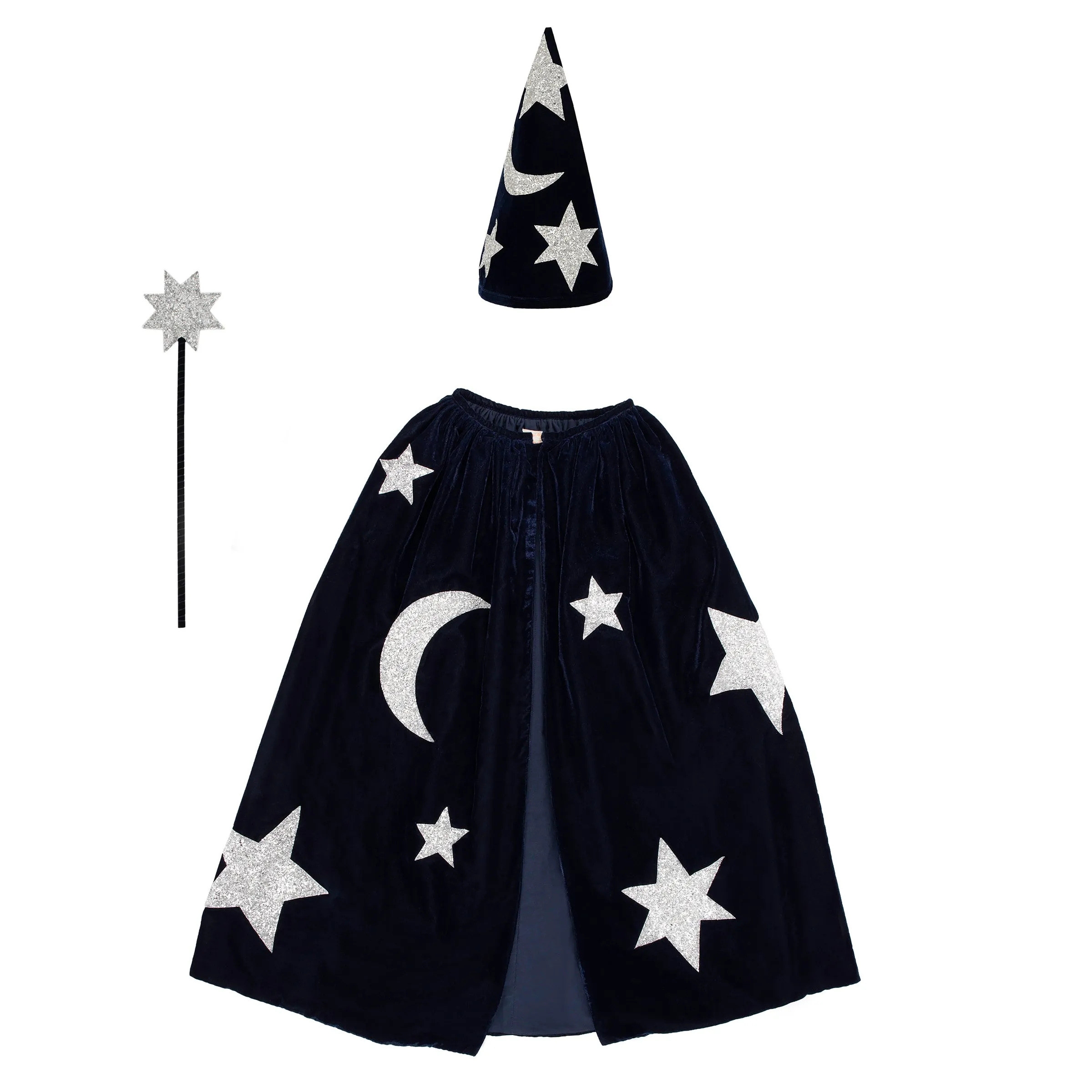 Blue Velvet Wizard Costume