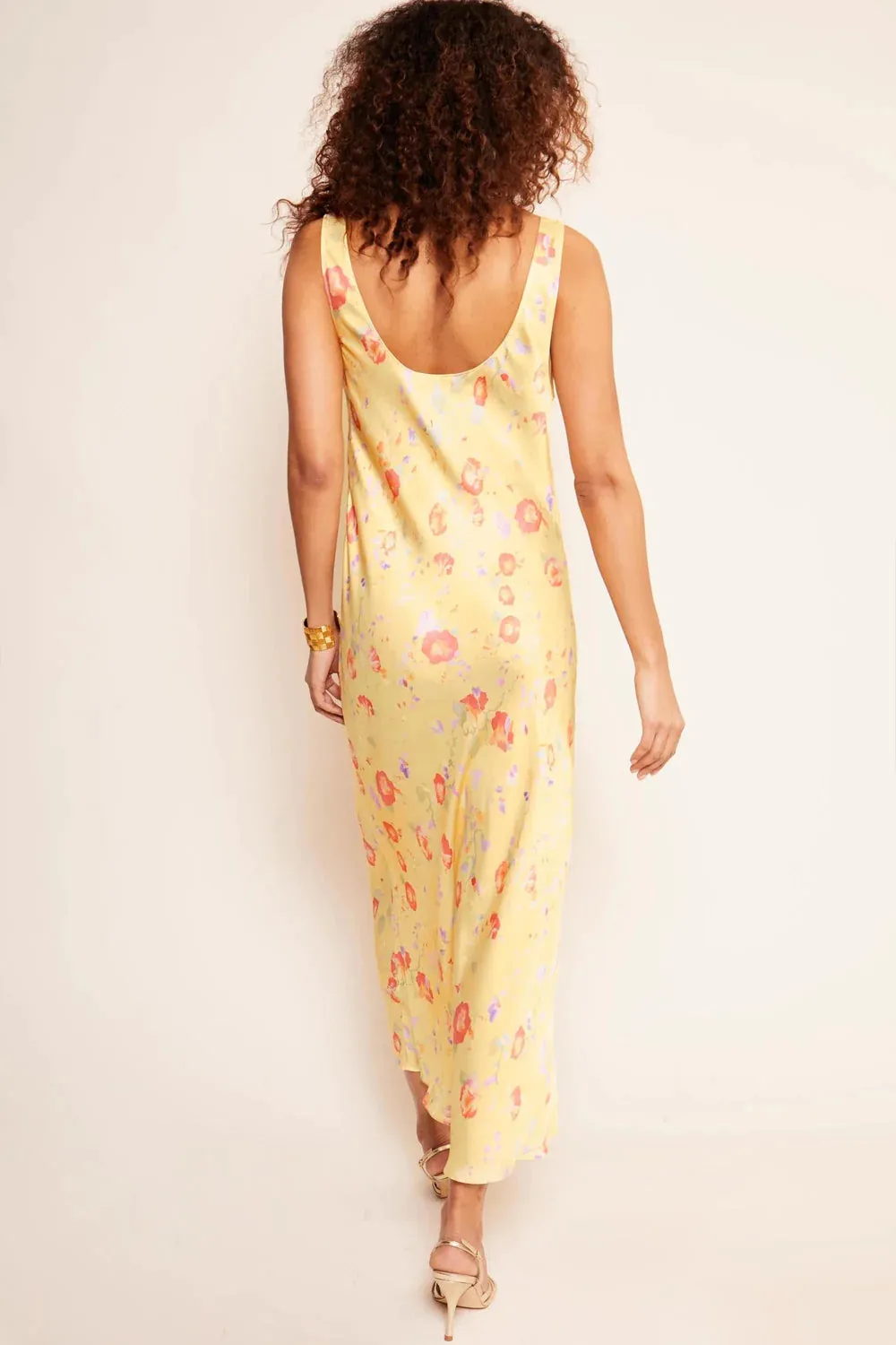 BONDI DRESS - WATERBLOSSOM YELLOW