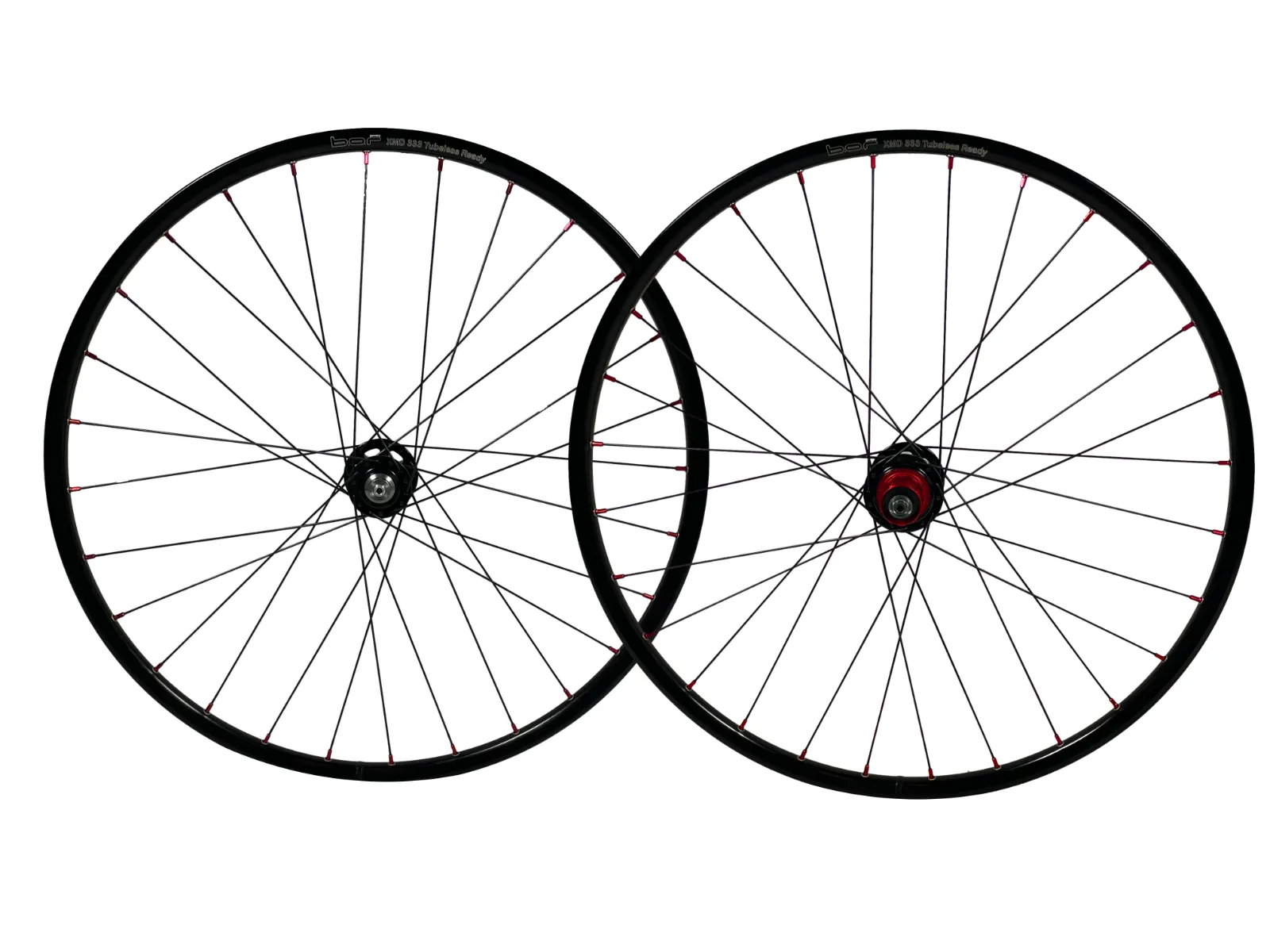 BOR XMD333 Ultralight 26" Tubeless Ready Quick Release Wheelset - Handbuilt