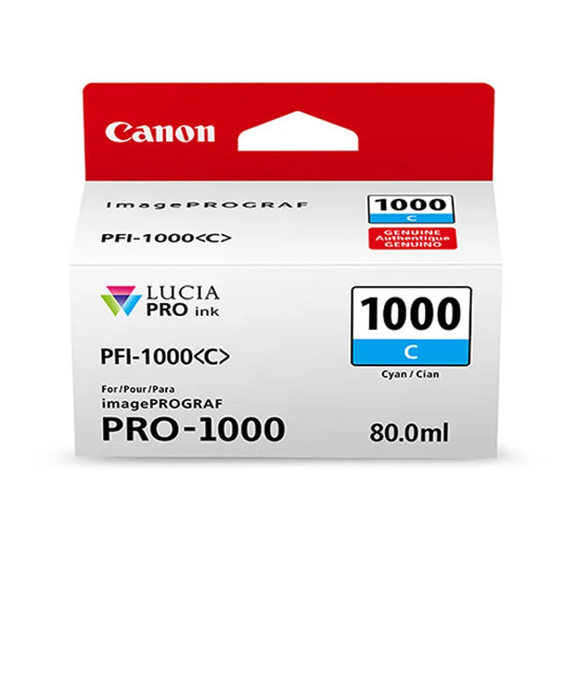 Canon PFI-1000 Cyan Ink