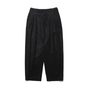 CA/W Flannel 2 Tuck Wide Easy Trousers