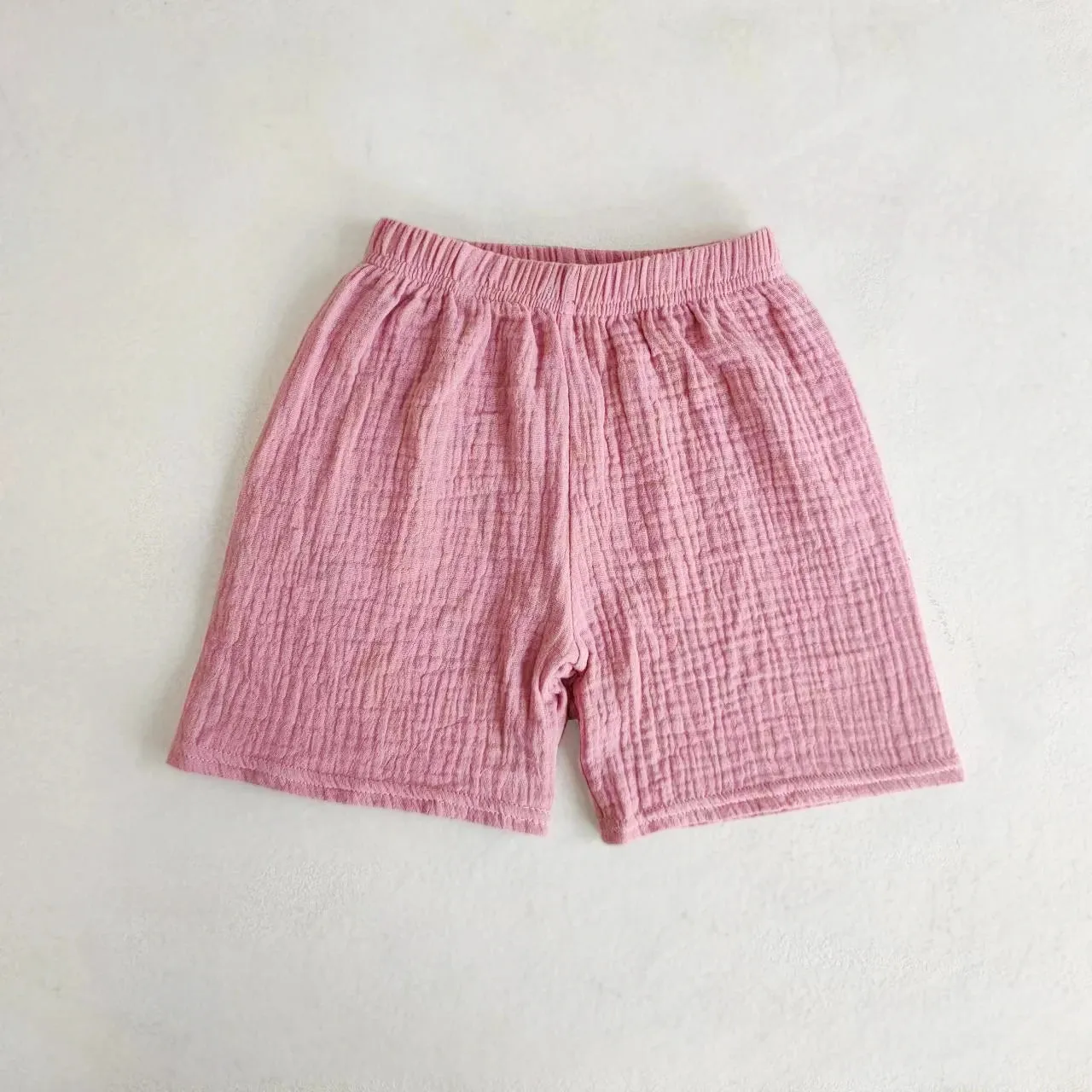 Children's Shorts Girls Boys Cotton Yarn Short Pants Summer Children's Girls Soft And Breathable Capris Baby Clothes