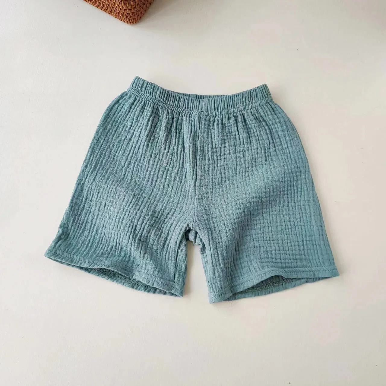 Children's Shorts Girls Boys Cotton Yarn Short Pants Summer Children's Girls Soft And Breathable Capris Baby Clothes