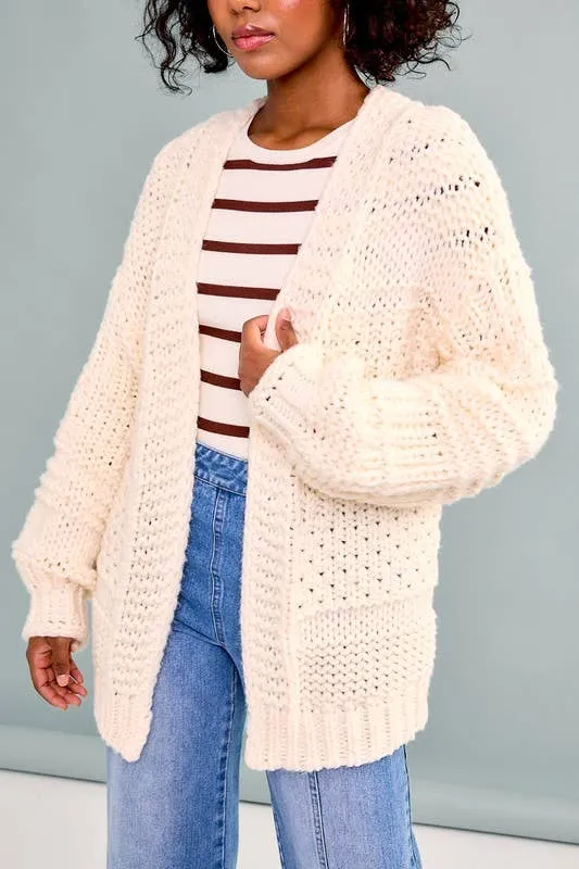 Chunky Knit Cardi