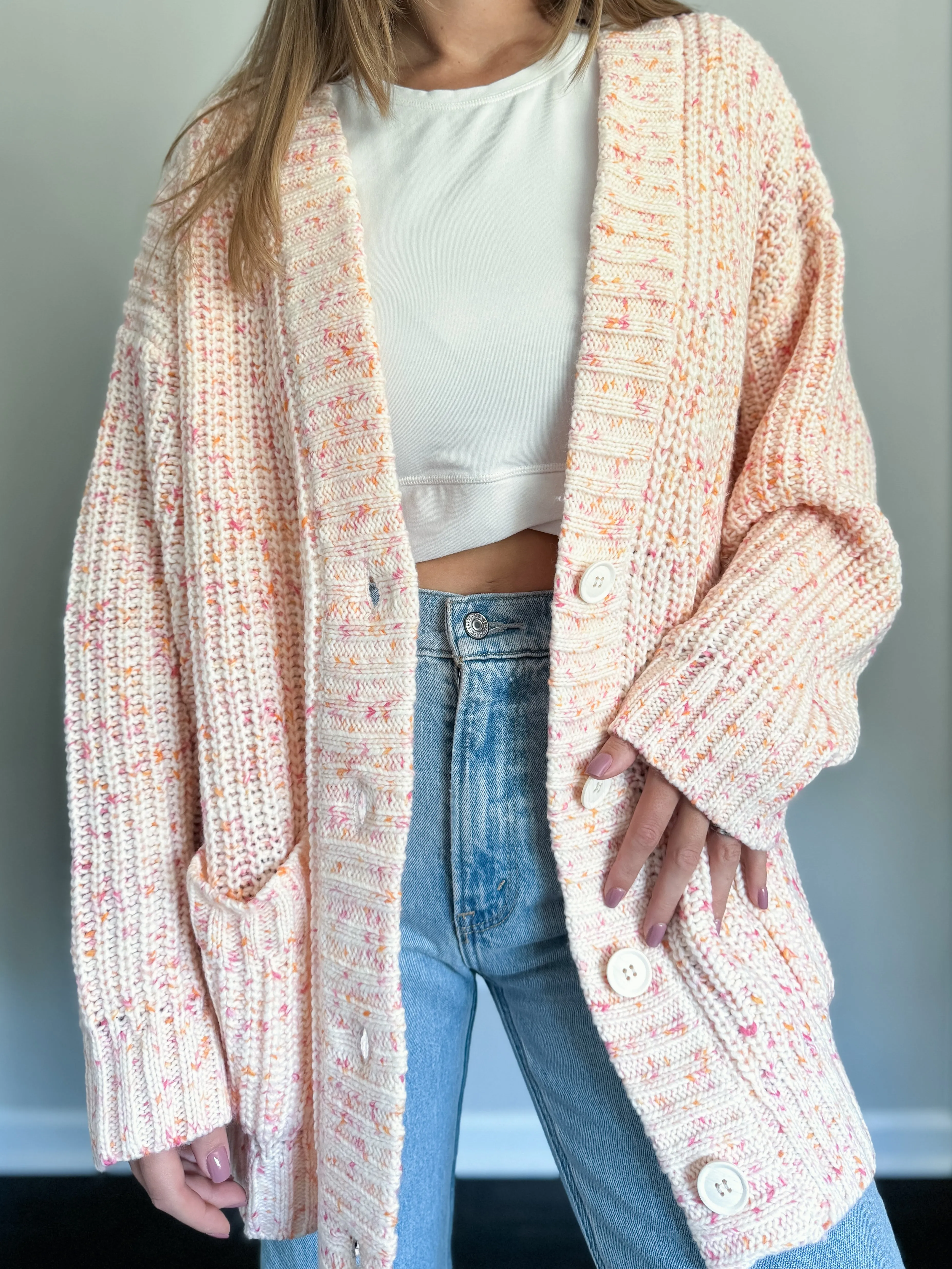 Confetti Chunky Cardigan