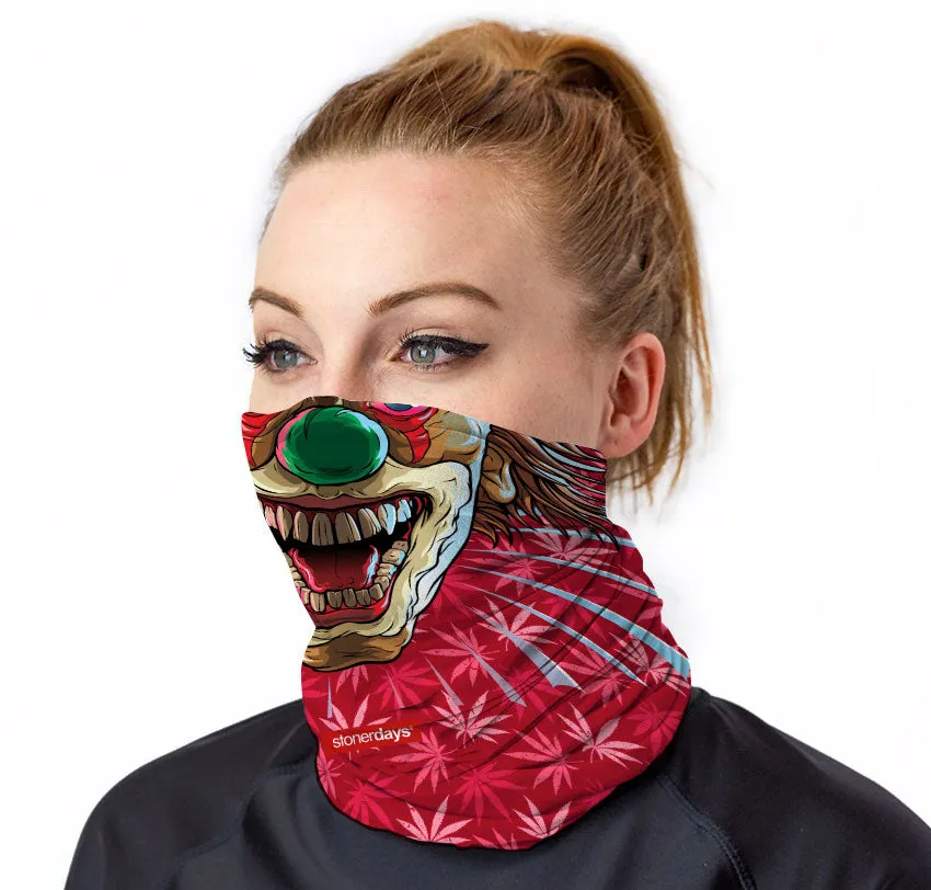 Crazy Clown Neck Gaiter