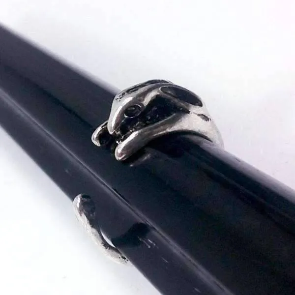 Cuddly Bunny Adjustable Wrap Ring for Women or Teen