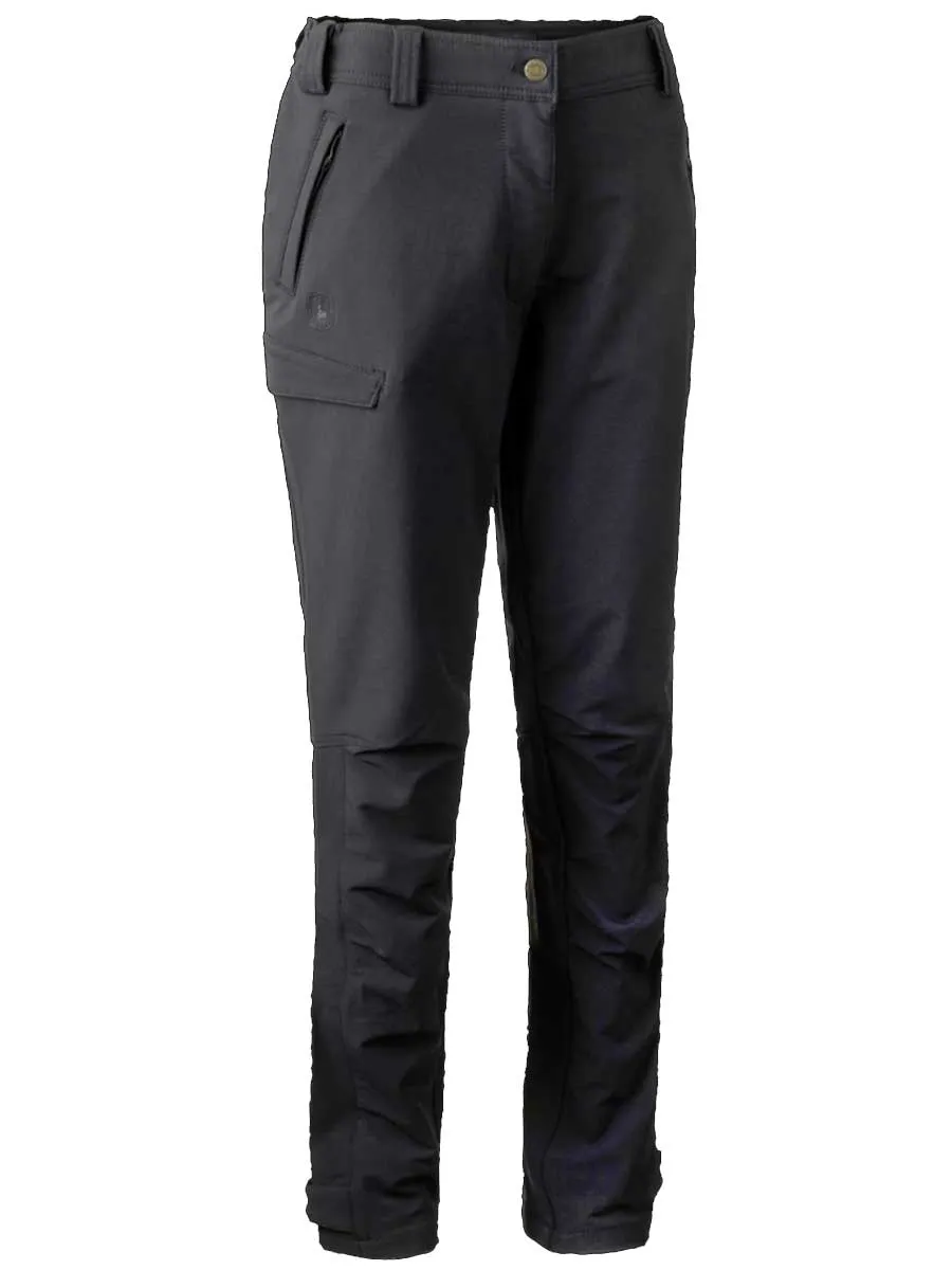 DEERHUNTER Lady Ann Full Stretch Trousers - Black