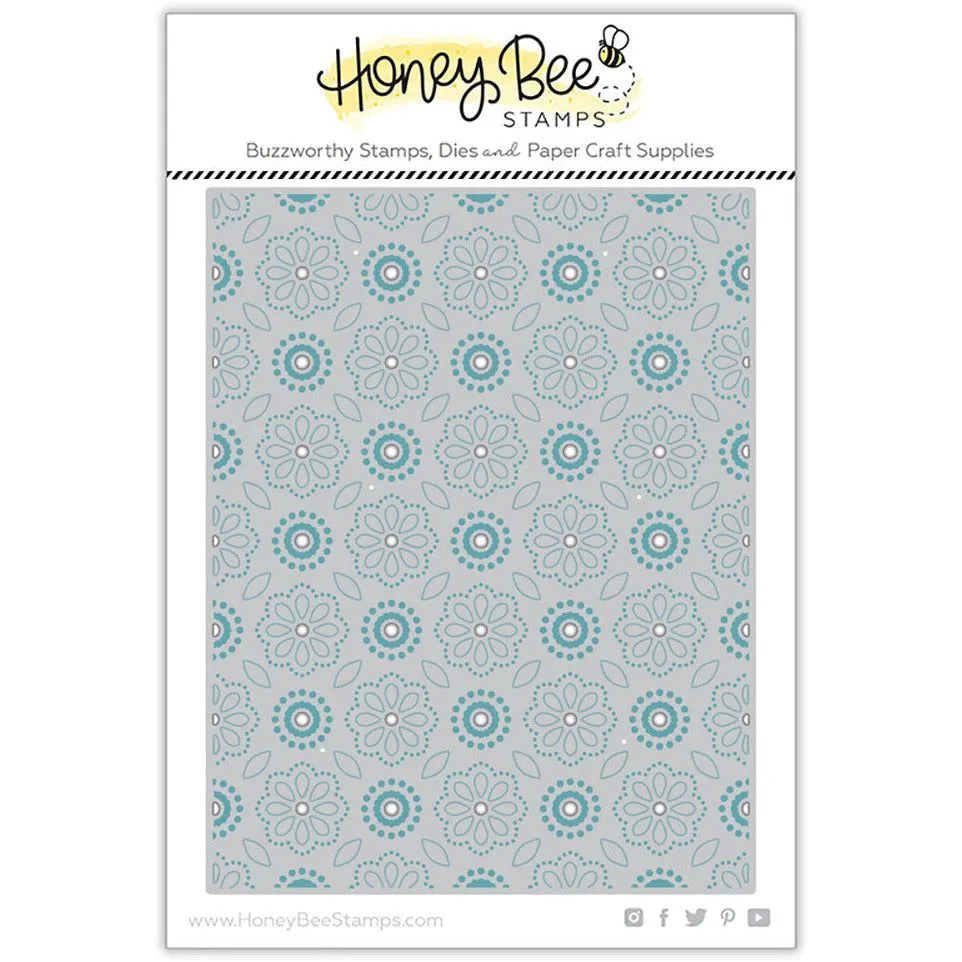 Delicate Daisy A2 Cover Plate Base - Honey Cuts