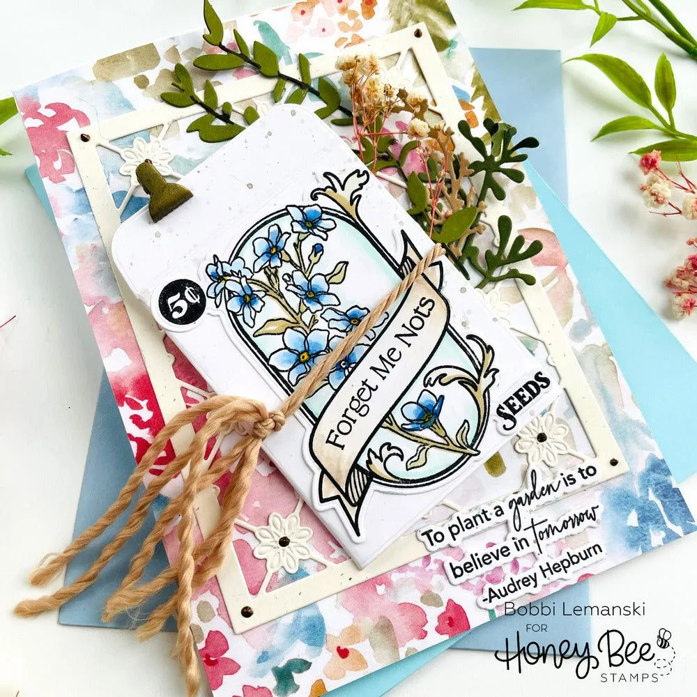 Delicate Daisy A2 Cover Plate Base - Honey Cuts