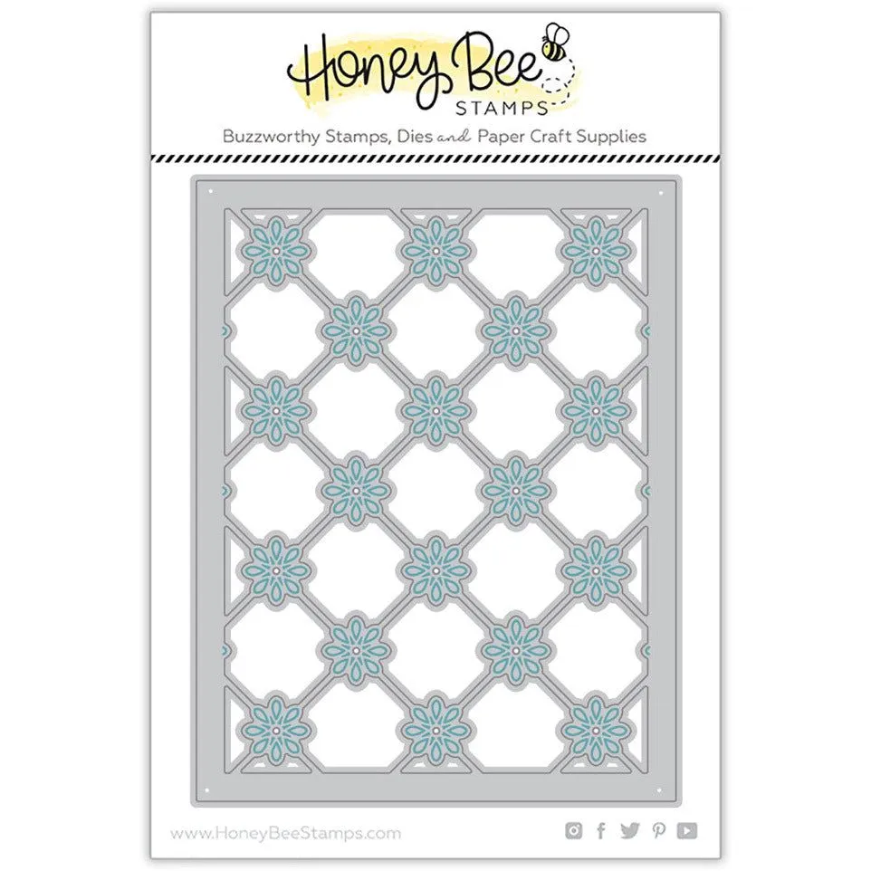 Delicate Daisy - A2 Cover Plate Top - Honey Cuts