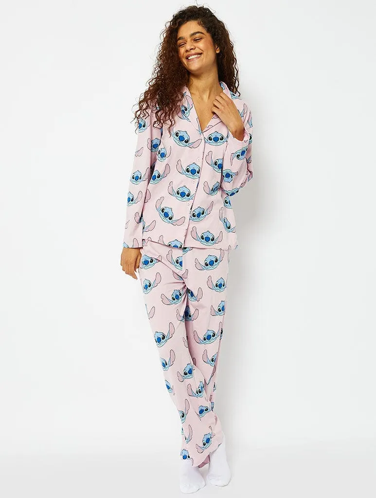 Disney Pink Stitch Pyjama Set