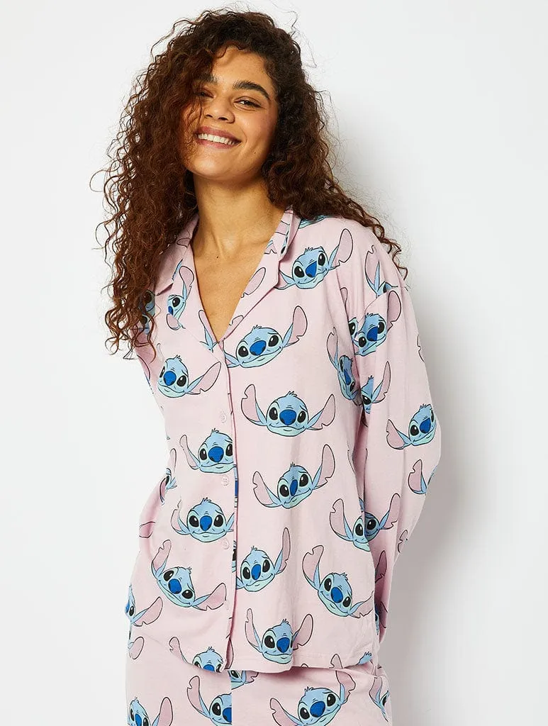 Disney Pink Stitch Pyjama Set