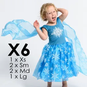 Elsa Frozen Dress x 6