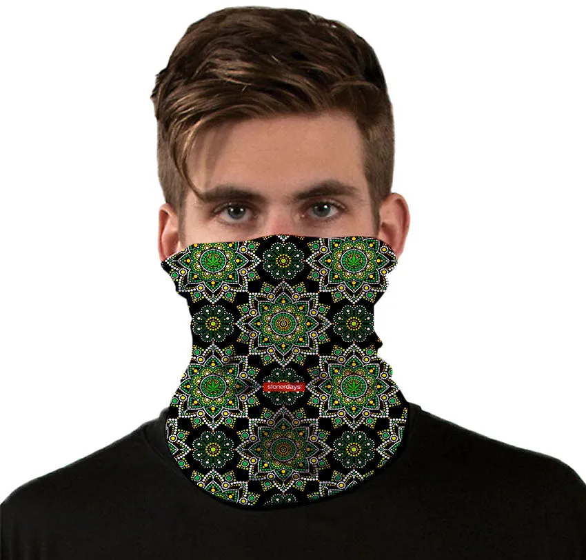 Emerald Green Neck Gaiter by StonerDays