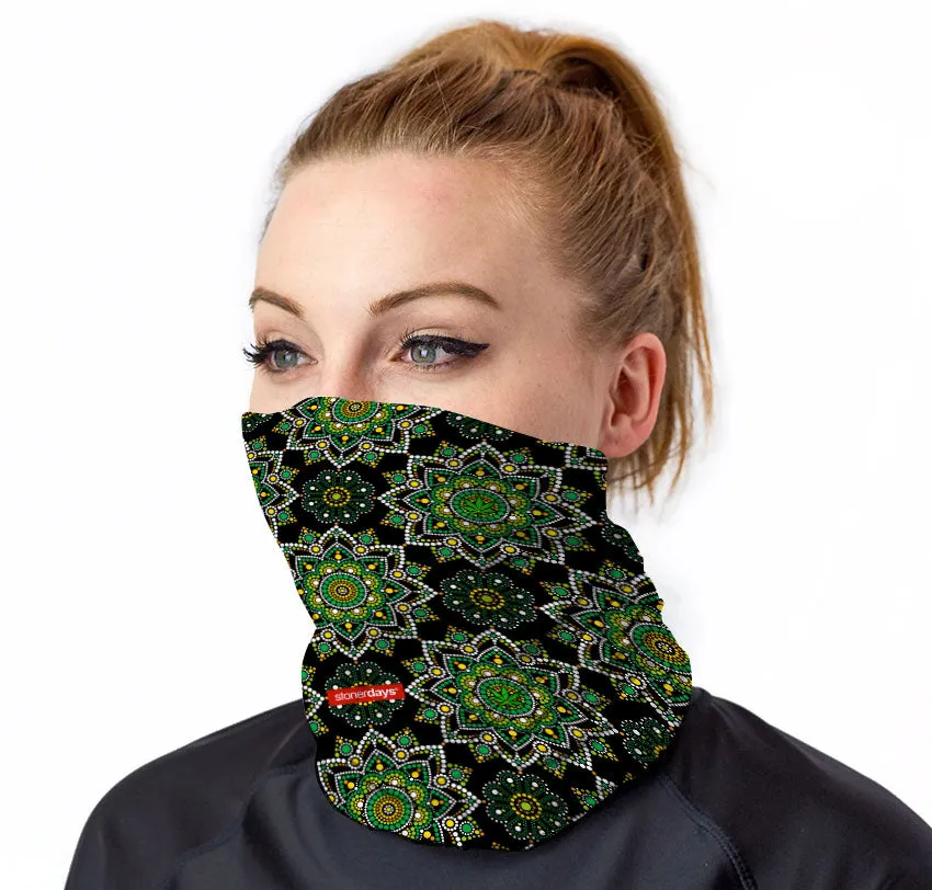 Emerald Green Neck Gaiter by StonerDays