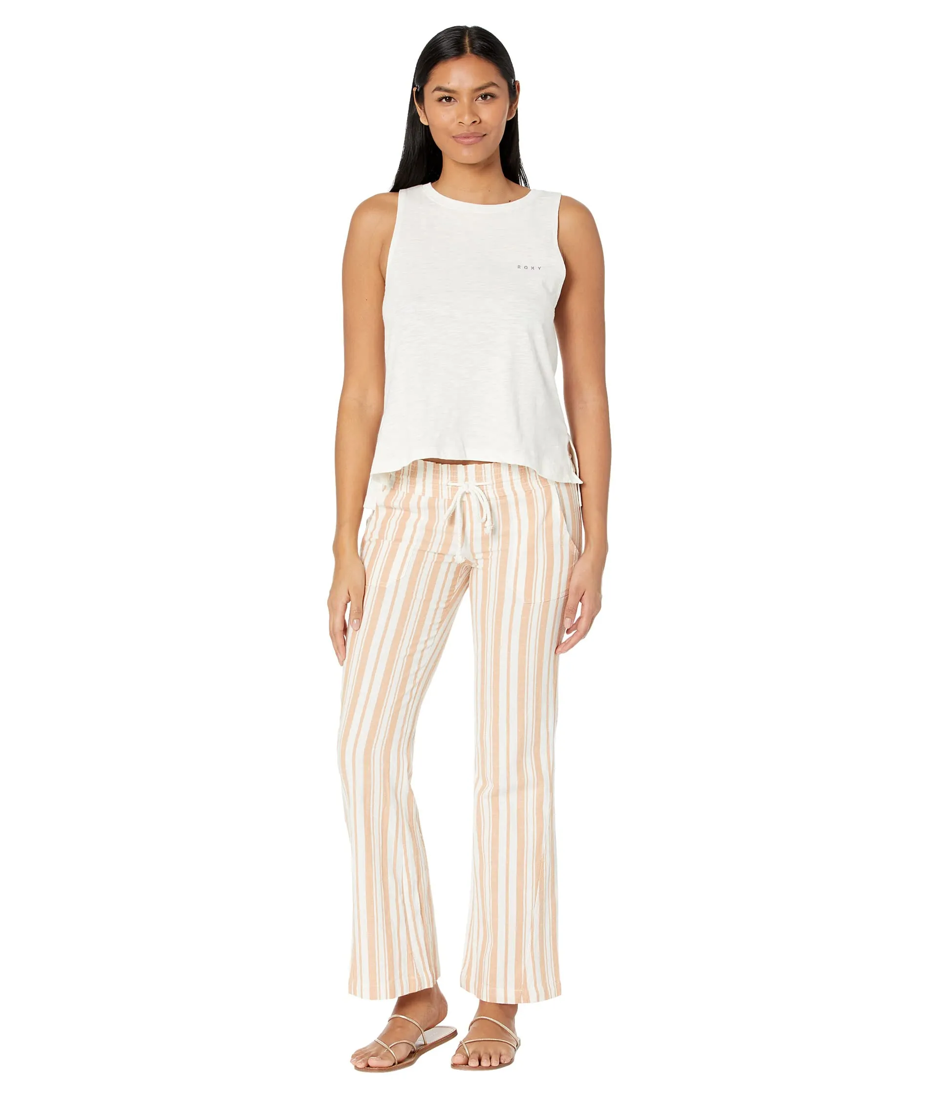 Flared trousers Roxy, Oceanside Pants