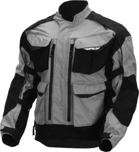 FLY RACING TERRA TREK 4 JACKET SILVER/BLACK 3X #5958 477-2084~7