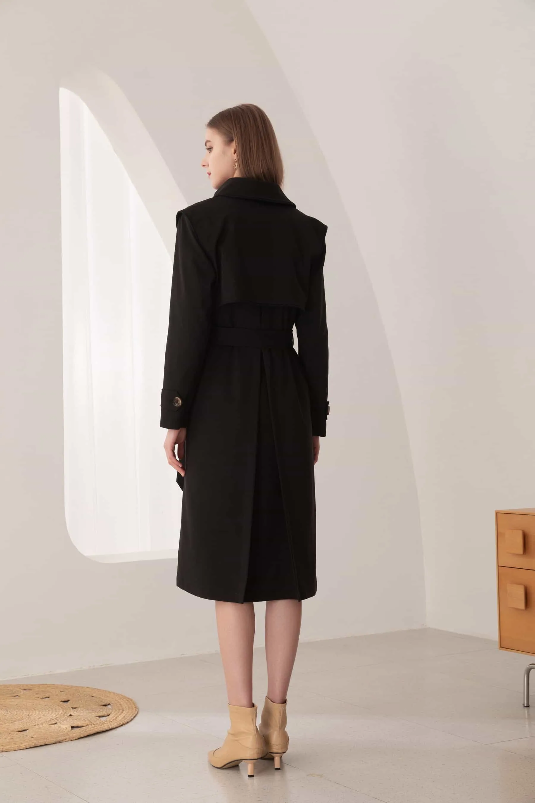 GDS Macy Trench Coat | Black