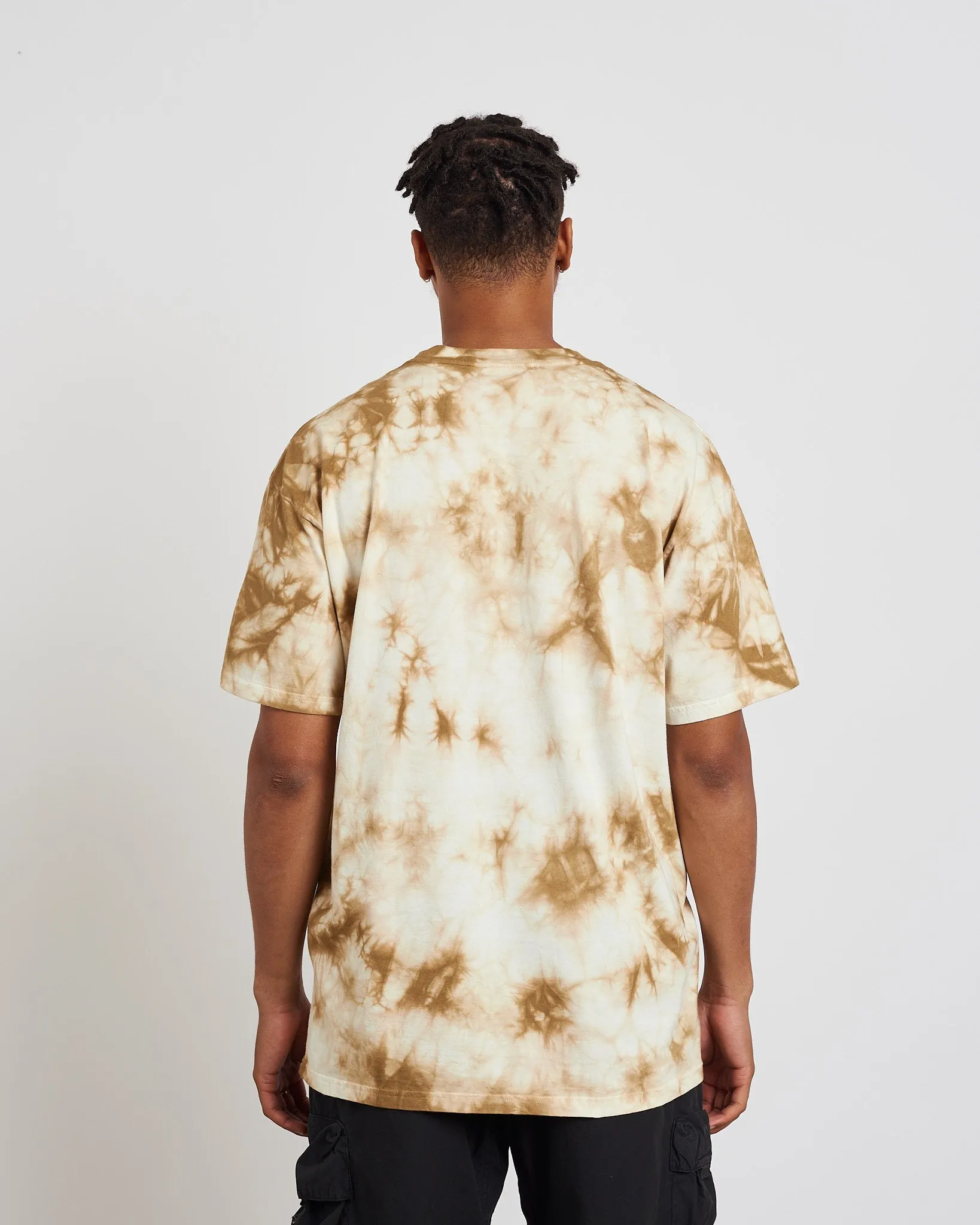 Global T-Shirt in Brown/Natural