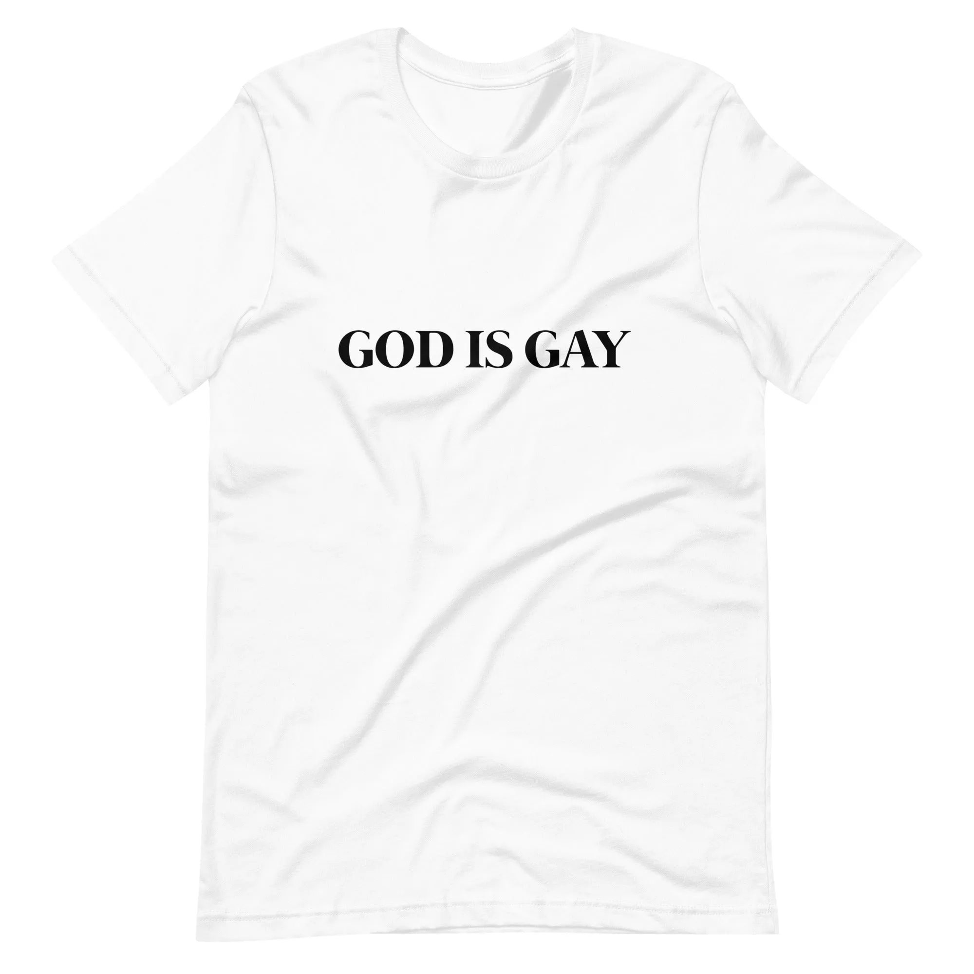 God Is Love & God Is Gay Proud Ally T Shirt