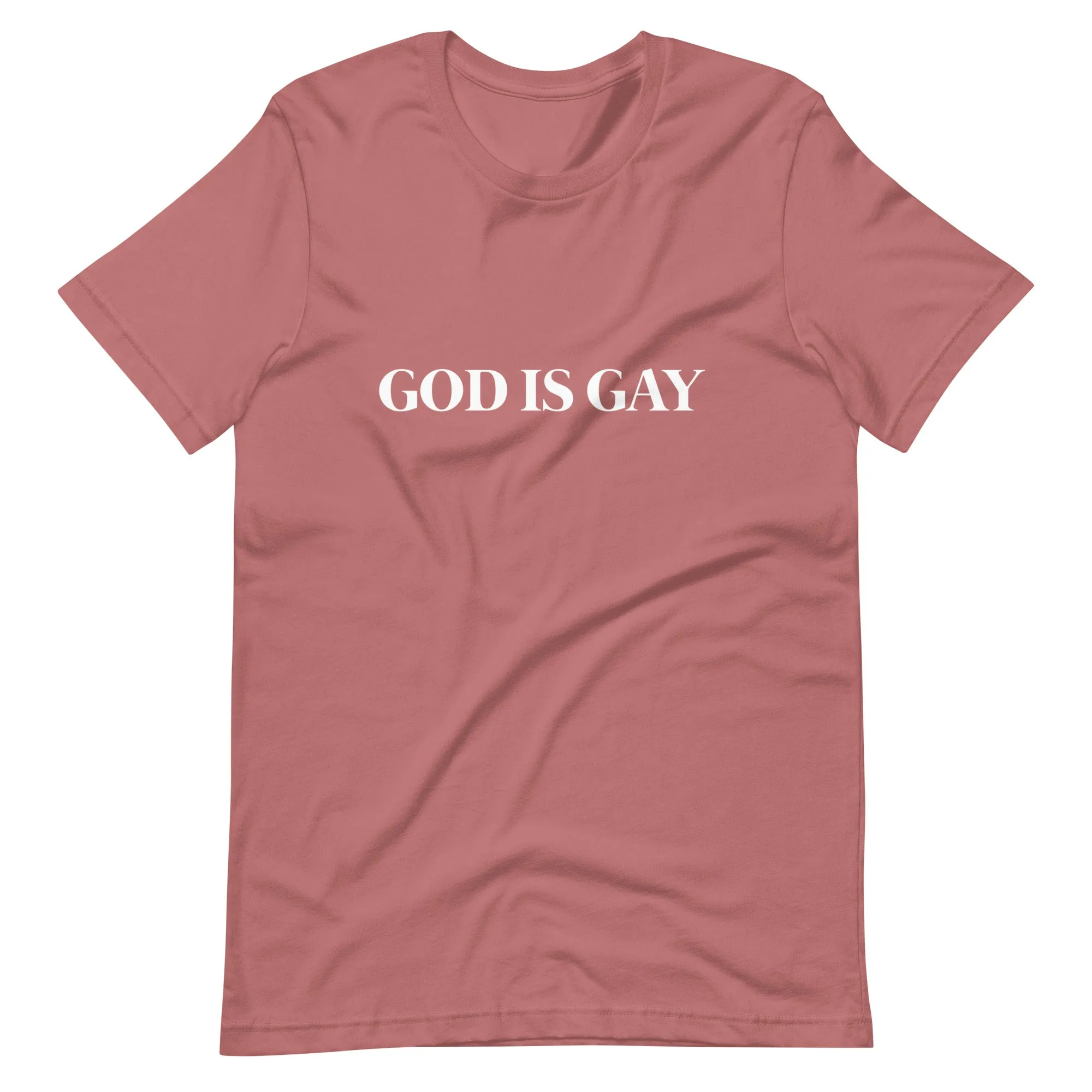 God Is Love & God Is Gay Proud Ally T Shirt