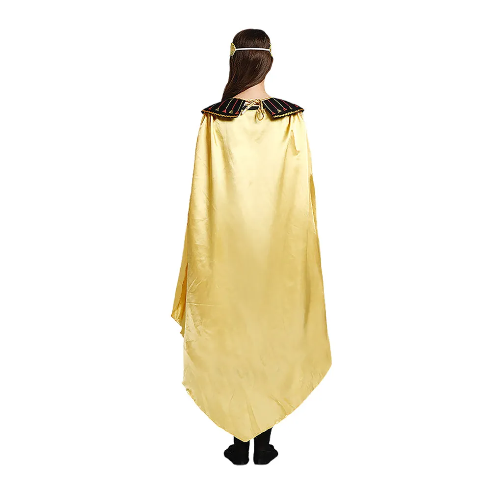 Gold & Black Roman Queen Adults Halloween Costume Dress Up