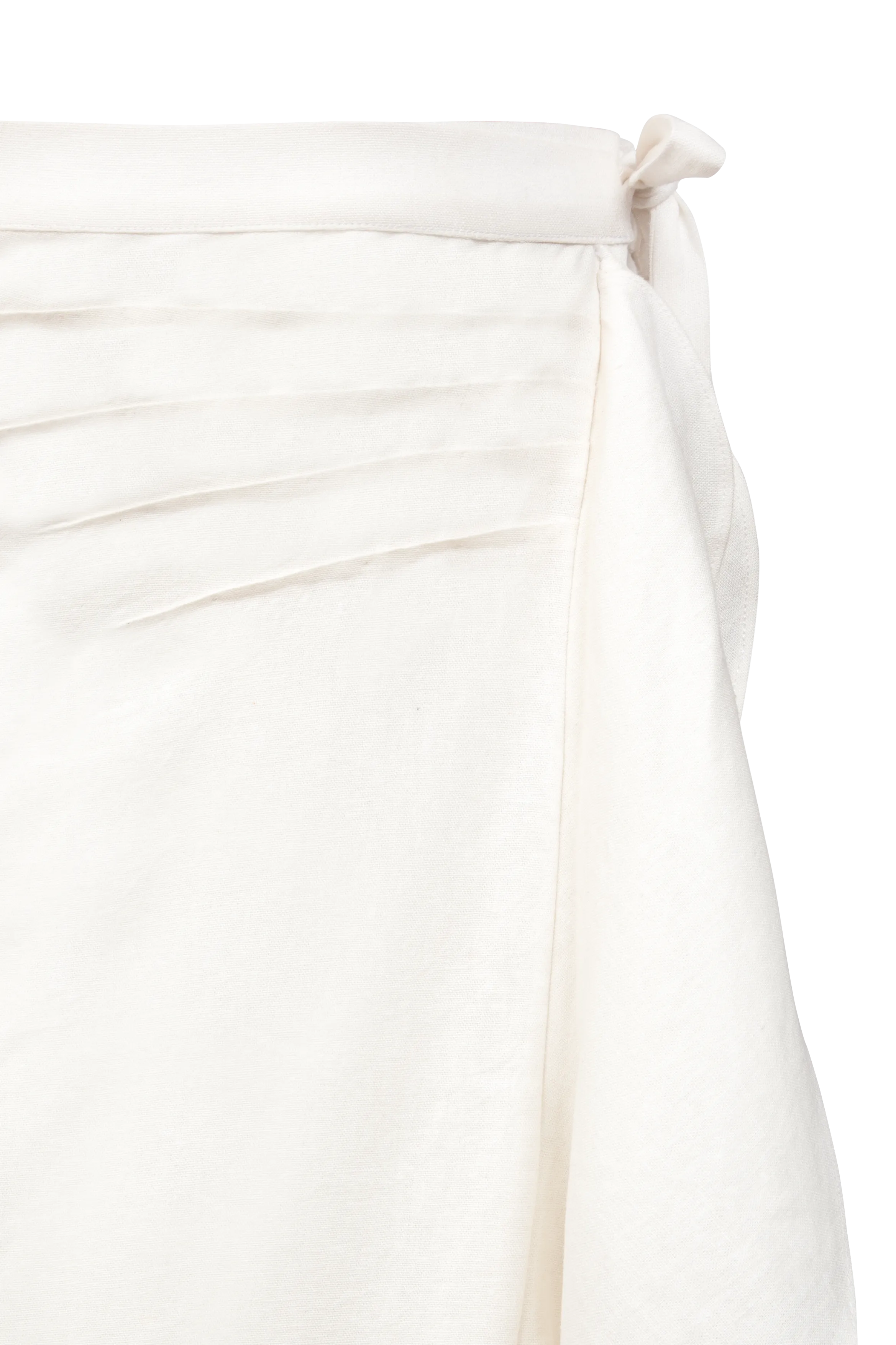 Golestan Ruffle Skirt - Off White by RosewaterHouse