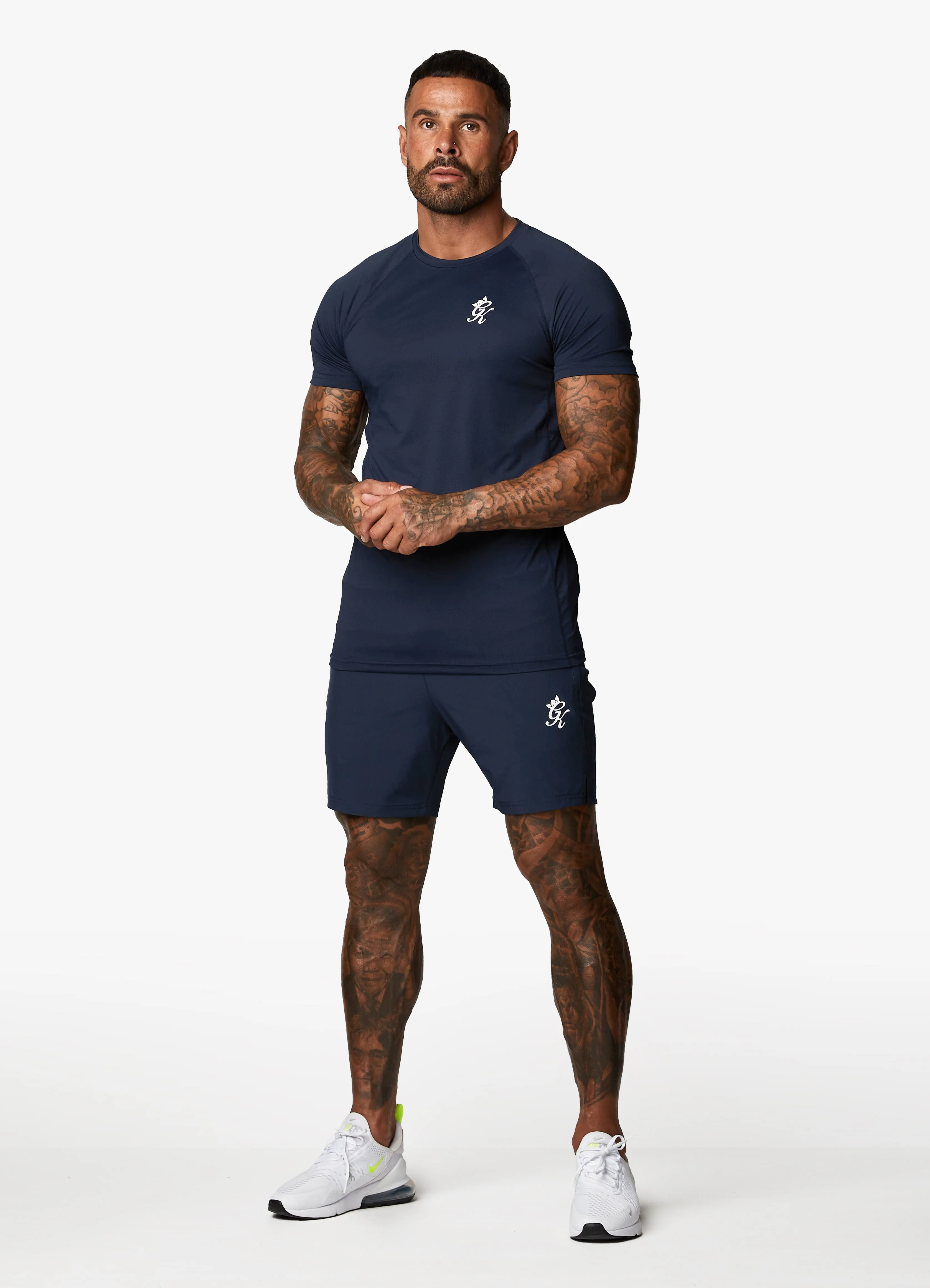 Gym King Energy Tee - Navy