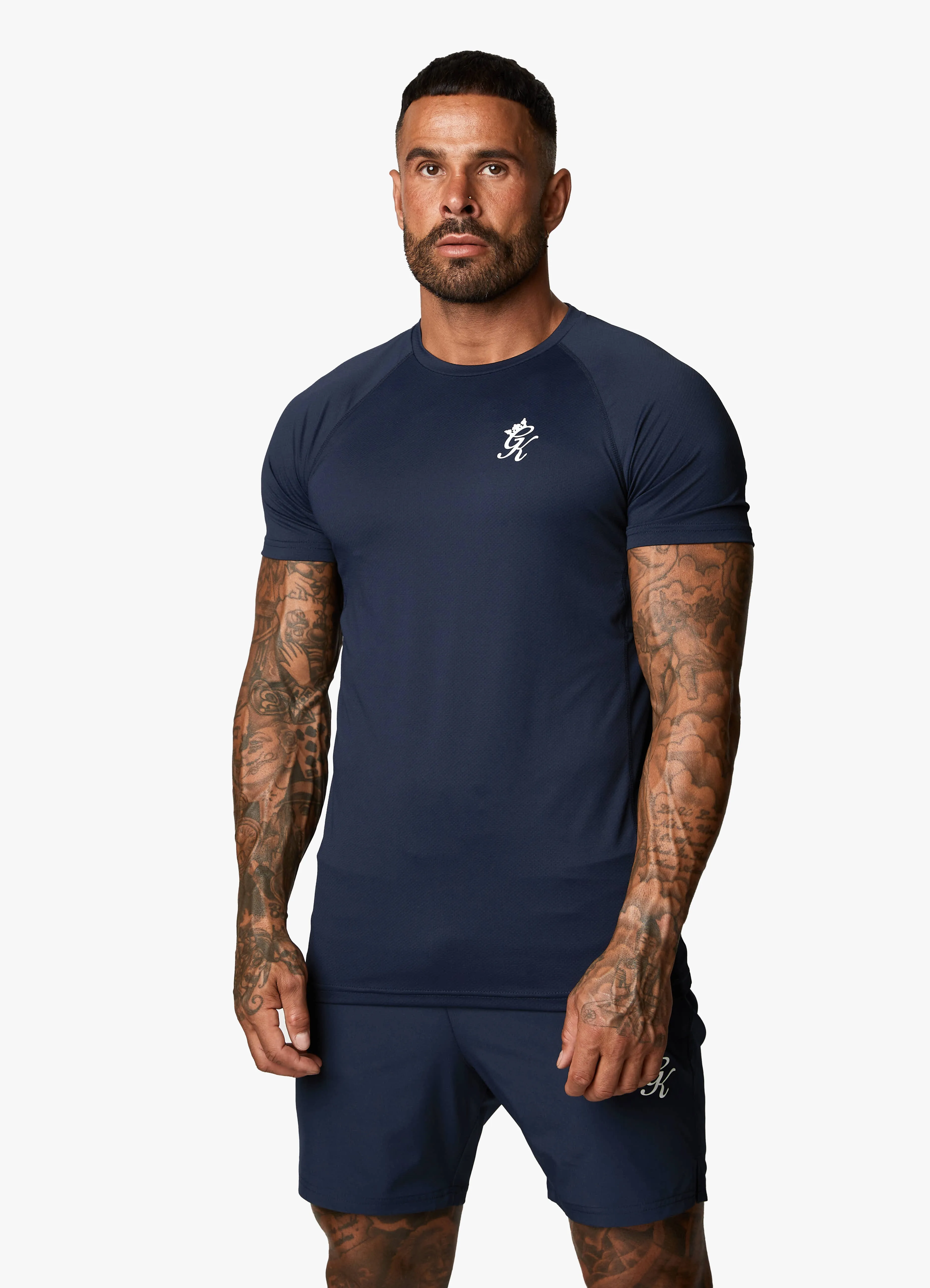 Gym King Energy Tee - Navy