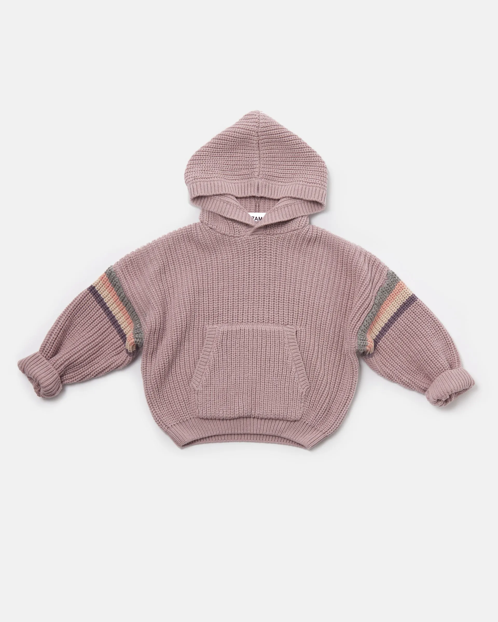 Hooded Boxy Sweater - Chunky