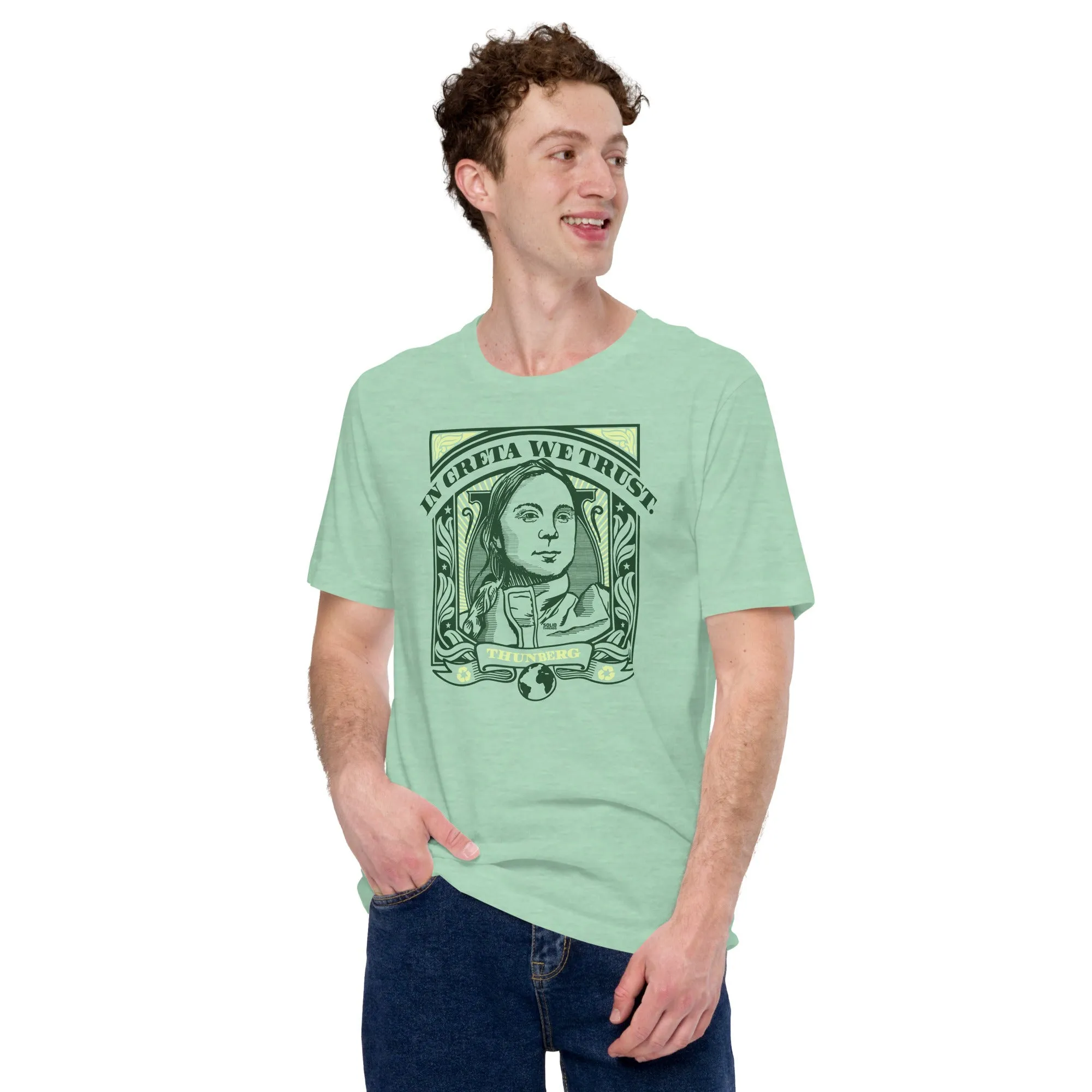 In Greta We Trust | Supports Environmental Action Soft Style T-Shirt