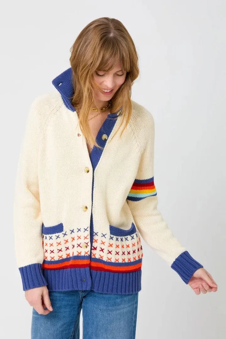 Kerri Rosenthal Joy Imperfect Heart Sweater Coat