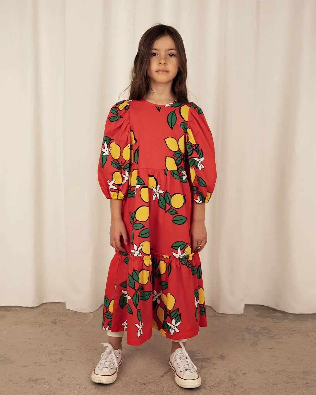 Lemons Woven Dress [only 3-5 Years left]