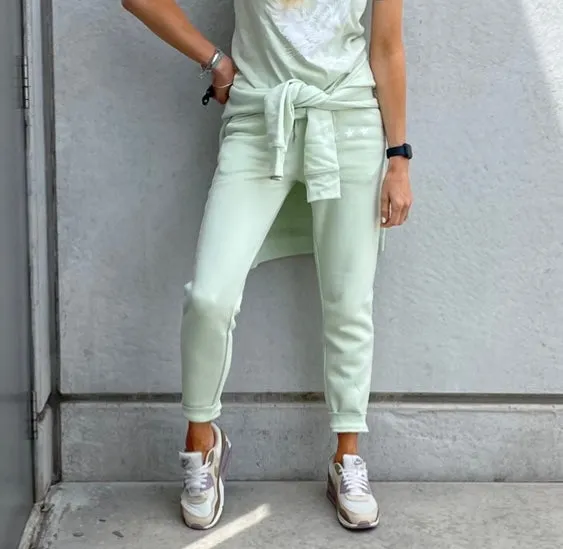 Light mint RELAXED IBIZA joggers *relaxed fit*